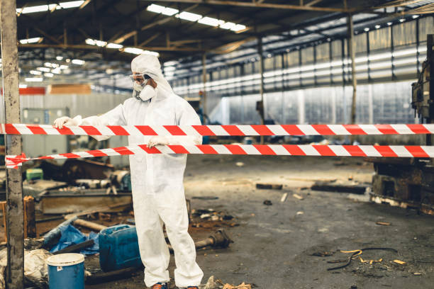 Professional Crime Scene Cleanup technician working in Belmont, VA